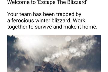 Escape the Blizzard  task