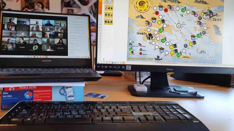 heroes of troy team building activity