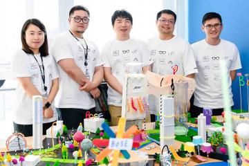 city build creative team building activity catalyst china