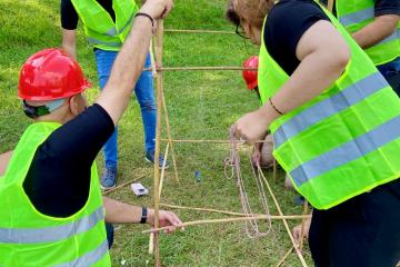 bridging the divide incluse team building activity