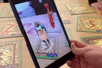 ar pyramid quest augmented reality team building game