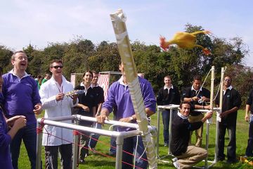 great space race creative team building event