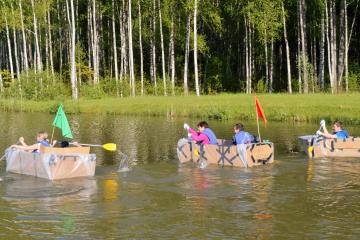 Flat out Afloat