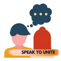 speak to unite logo