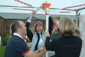 great space race creative team building event