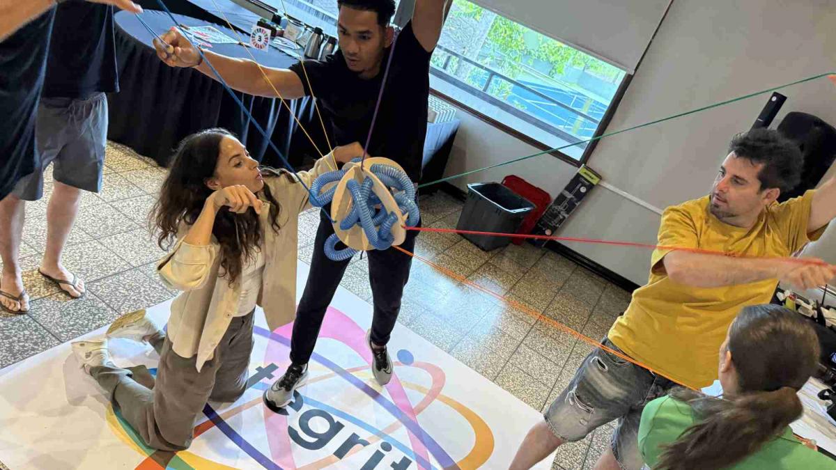 strengthening trust through team building