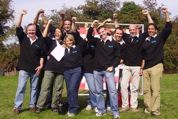 great space race creative team building event