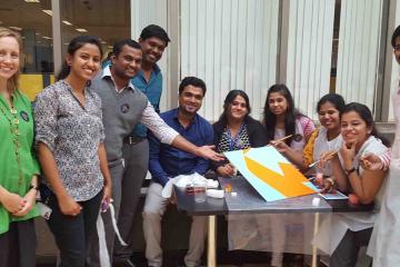 creative artistic team building india