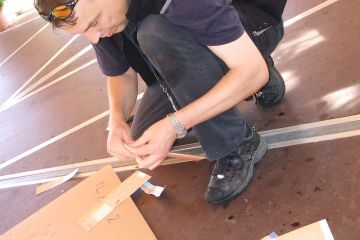 flat out afloat creative team building