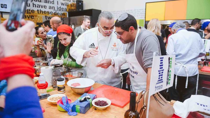 top chef culinary team building activity catalyst israel
