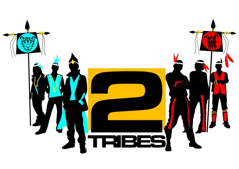 Two tribes indigenous team building game