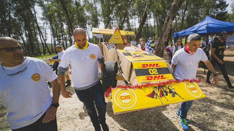 dhl flat out formula one catalyst israel