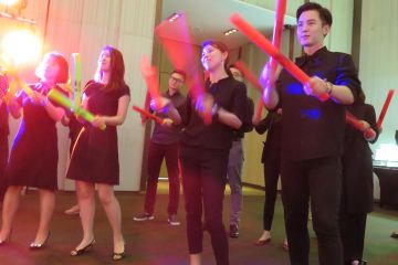 boom time musical team building activity