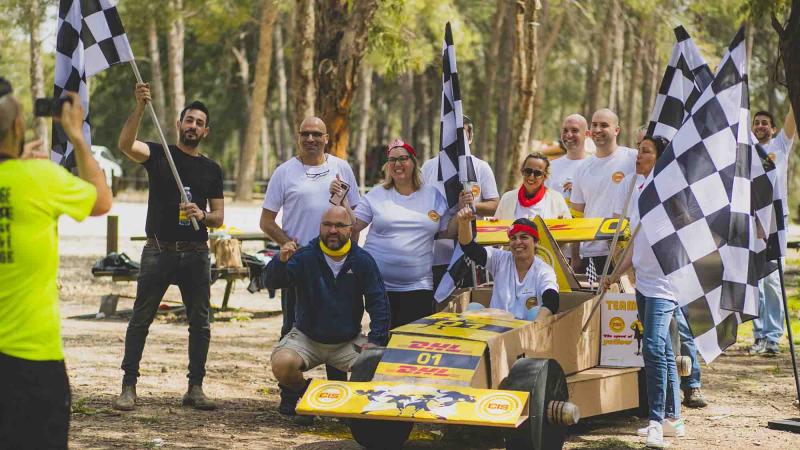 dhl flat out formula one catalyst israel