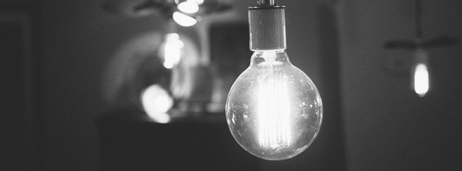light bulbs encourage ideas