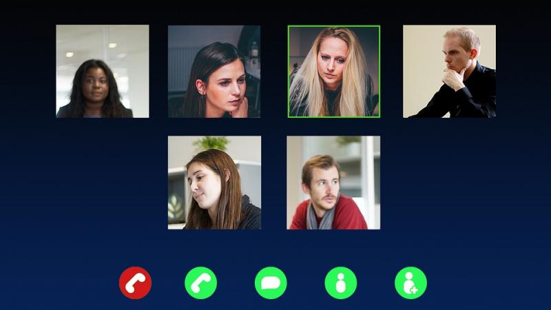 video call team