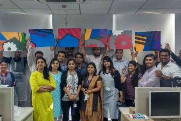 creative artistic team building india
