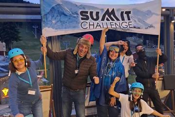 team with summit challenge banner